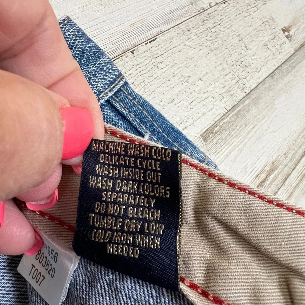 VTG Marithe Francois Girbaud Jeans Men 32M Blue Denim Baggy High Rise Designer